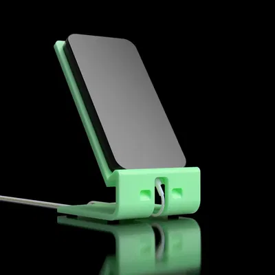 Giá đỡ iPhone để bàn tích hợp cáp sạc