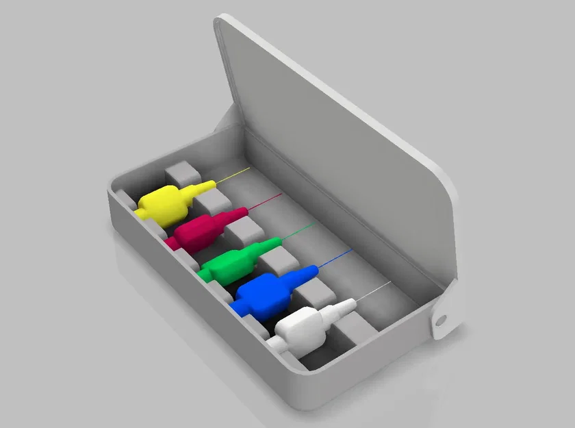 Hộp đựng bàn chải kẽ răng tiện lợi cho du lịch - Image 1