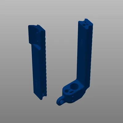 Ray trên cùng cho súng bắn đạn foam HAVRAN