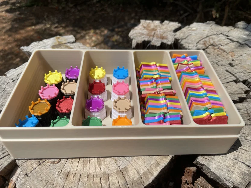 Hộp lưu trữ cho trò chơi bàn Kamisado - Image 1