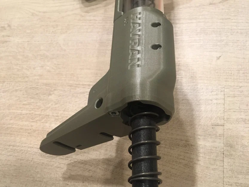 Súng bắn đạn foam HAVRAN hoạt động bằng lò xo - Image 4