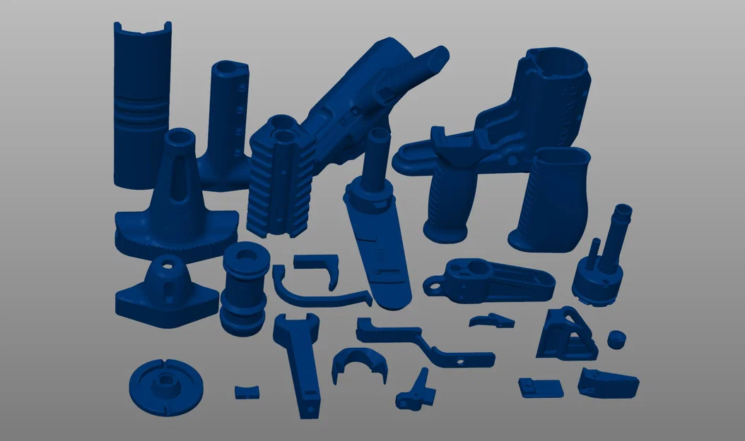 Súng bắn đạn foam HAVRAN hoạt động bằng lò xo - Image 6