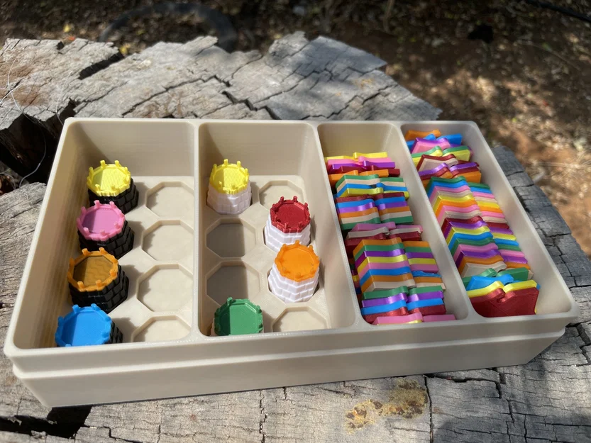 Hộp lưu trữ cho trò chơi bàn Kamisado - Image 2