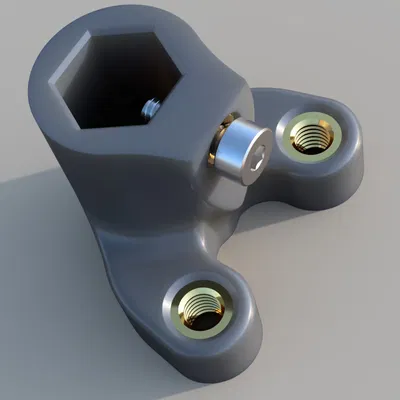 Giá đỡ vòi phun ADXL với khoảng cách lỗ 15mm