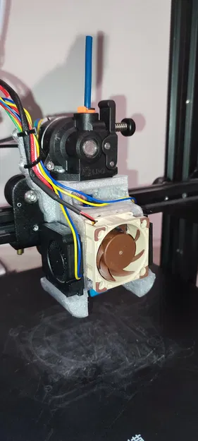 Giá đỡ quạt và đầu đùn NF-Crazy Pro-2 cho Ender 3 - Image 1