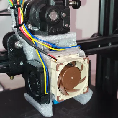 Giá đỡ quạt và đầu đùn NF-Crazy Pro-2 cho Ender 3