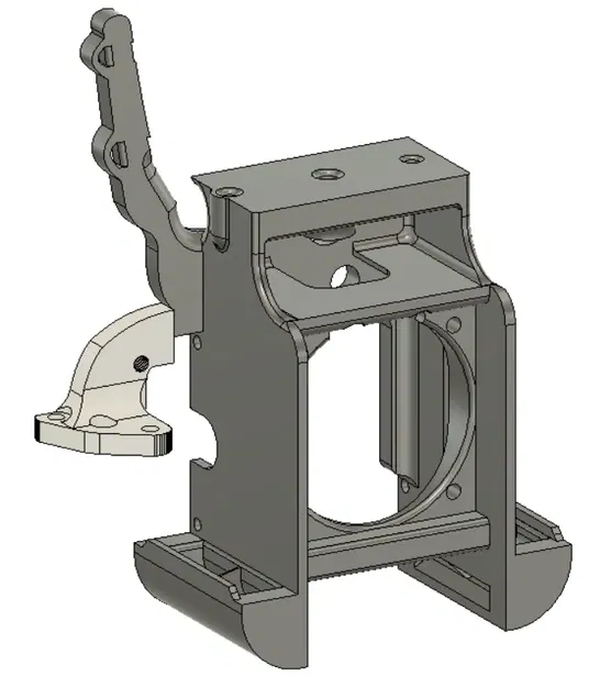 Giá đỡ quạt và đầu đùn NF-Crazy Pro-2 cho Ender 3 - Image 2