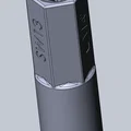 Bộ chuyển đổi SW19-SW13 1/4" cho đai ốc M6 - Thumbnail 2