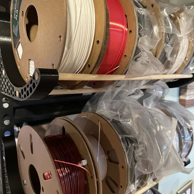 Giá đỡ giá kệ cho cuộn filament bằng gỗ 3/8