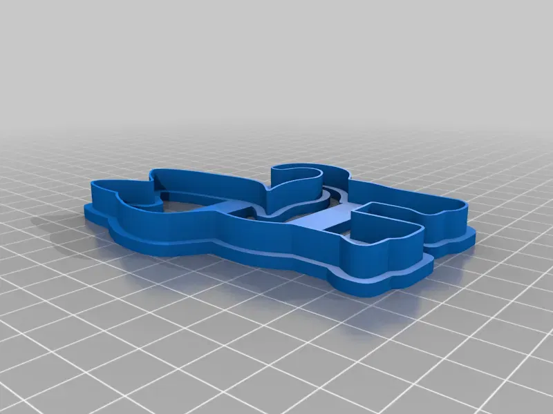 Cutter bánh quy hình mèo đơn giản 8 cm - Image 2