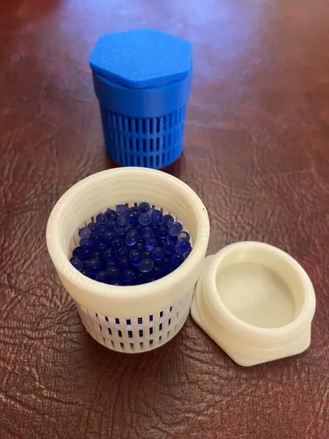 Hộp chứa chất hút ẩm tái sử dụng với nắp vặn - Image 2