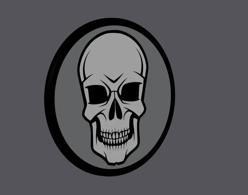 Đế ly hình sọ người nhiều màu sắc - Image 2