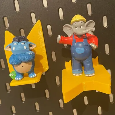 Giá đỡ từ tính cho nhân vật Tonies trên hệ thống IKEA Skadis