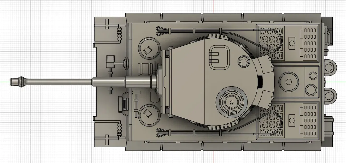 Mô hình xe tăng Panzerkampfwagen VI Tiger 1 E tỉ lệ 1:50 - Image 4