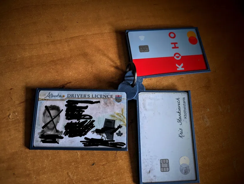 Giá đỡ thẻ du lịch tiện lợi cho ID và thẻ tín dụng - Image 1