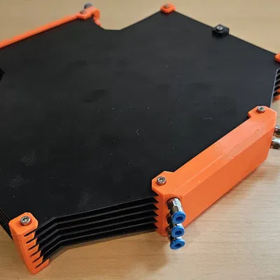 Bảng cuộn Puffer với kết nối nhanh cho máy in 3D