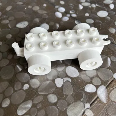 Xe đẩy Duplo tương thích có khớp nối và bánh xe