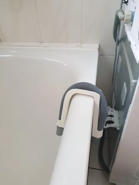 Giá đỡ ống thoát nước máy giặt cho bồn tắm - Image 1