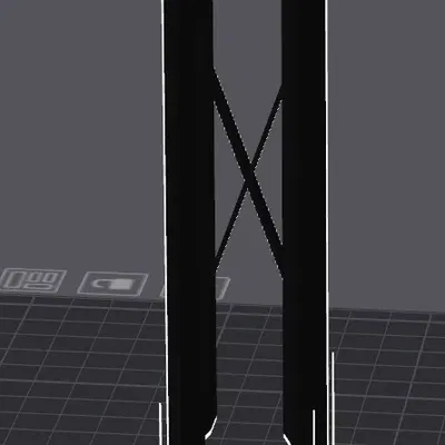 Cán trước có hỗ trợ giữa để giữ mô hình ổn định