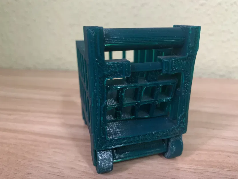 Xe đẩy mua sắm chức năng có thể di chuyển và mở cửa sau - Image 5