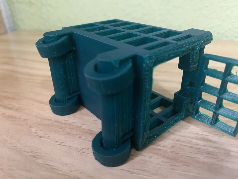 Xe đẩy mua sắm chức năng có thể di chuyển và mở cửa sau - Image 7