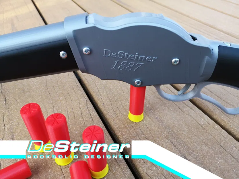 Súng giả Winchester Model 1887 hoạt động cơ học - Image 9