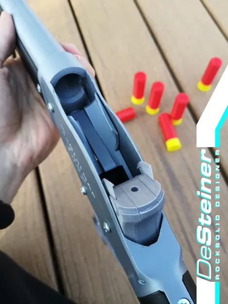 Súng giả Winchester Model 1887 hoạt động cơ học - Image 10