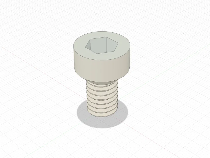 Bu lông lục giác M6 8mm cho giá đỡ OP1 - Image 1
