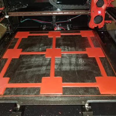 Kiểm tra và điều chỉnh độ cao giường in 3D parametric