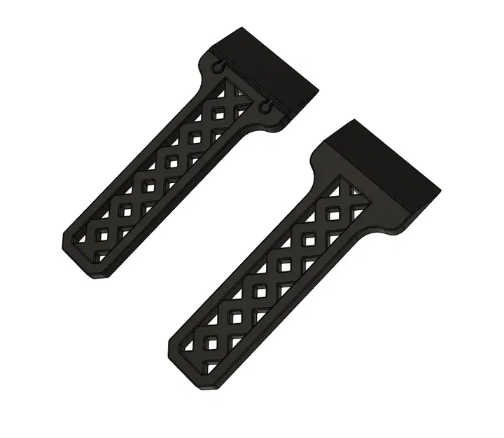 Công cụ cạo với lưỡi thay thế, thiết kế liền khối - Image 2