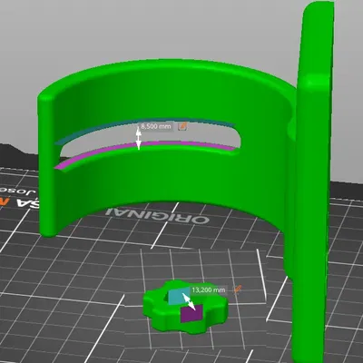 Đèn làm việc Makita với vít M8