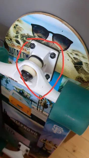 Bảng khoảng cách 4mm cho trục Longboard tiêu chuẩn - Image 1