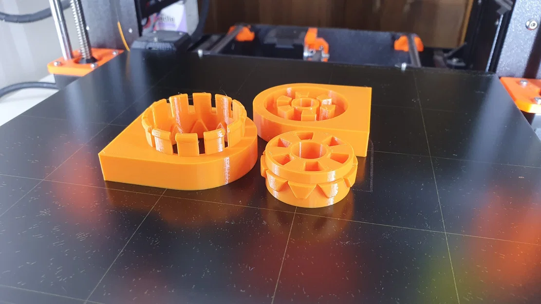 Khóa xoay mở bằng nút nhấn dễ lắp ráp và in 3D - Image 1