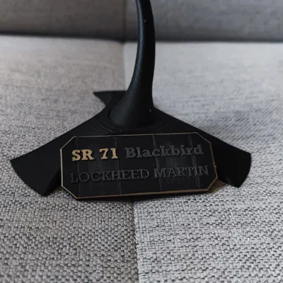 Bảng tên SR71 Blackbird mô phỏng 125mm