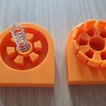 Khóa xoay mở bằng nút nhấn dễ lắp ráp và in 3D - Thumbnail 3