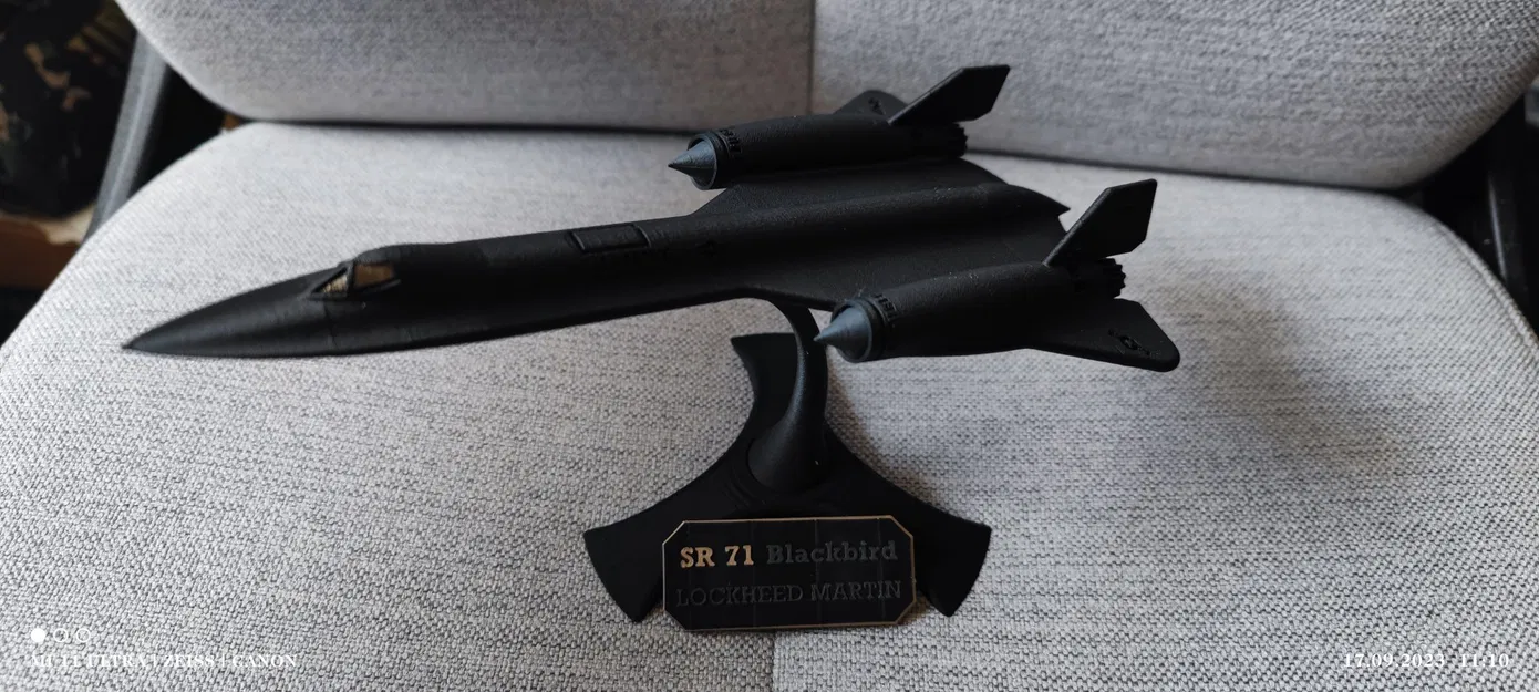 Bảng tên SR71 Blackbird mô phỏng 125mm - Image 2