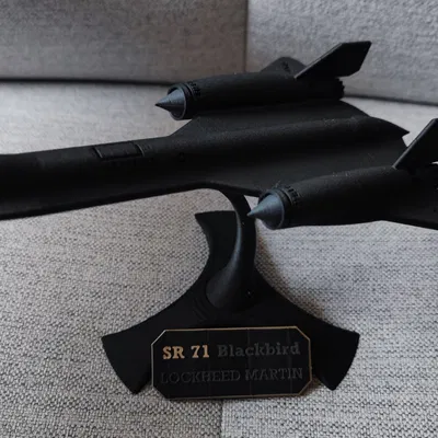 Bảng tên SR71 Blackbird mô phỏng 125mm