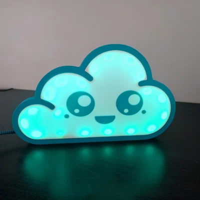 Đèn ngủ hình mây Cloud dễ thương cho không gian nội thất