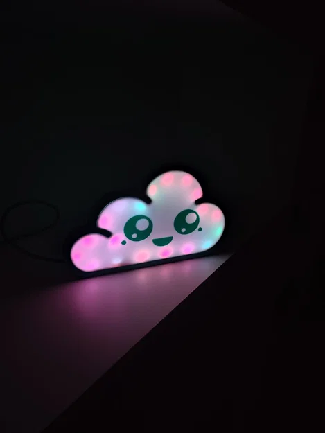 Đèn ngủ hình mây Cloud dễ thương cho không gian nội thất - Image 2