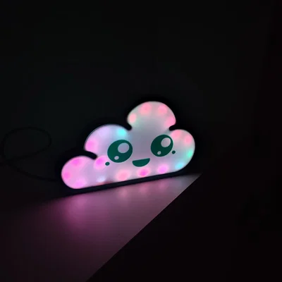 Đèn ngủ hình mây Cloud dễ thương cho không gian nội thất