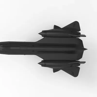 Máy bay trinh sát Blackbird SR71 của Lockheed Martin