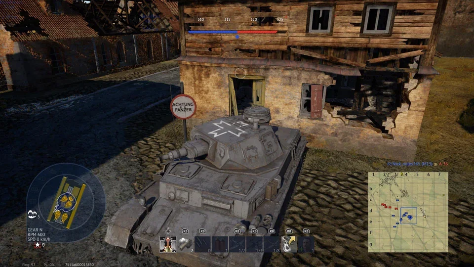 Biển báo "Achtung Panzer" trong trò chơi War Thunder - Image 3