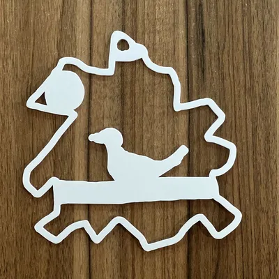 Trang trí tường hình đại bàng đậu trên cành