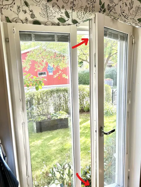 Kẹp khóa thay thế cho cửa sổ 2+1 kiểu Thụy Điển - Image 1