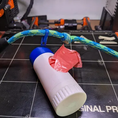 Máy phát túi phân cho chó với kẹp khóa và ngăn bí mật nhỏ