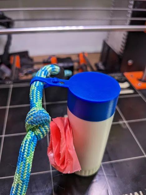 Máy phát túi phân cho chó với kẹp khóa và ngăn bí mật nhỏ - Image 2