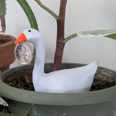 Mô hình ngỗng không chân trong trò chơi Ngỗng Không Tên