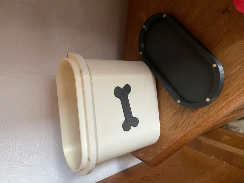 Bình chứa thức ăn cho thú cưng với nắp từ tính - Image 2