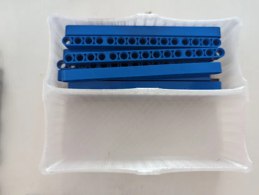 Hộp Lego BYGGLEK Ikea 6 chia đôi theo chiều dài - Image 1