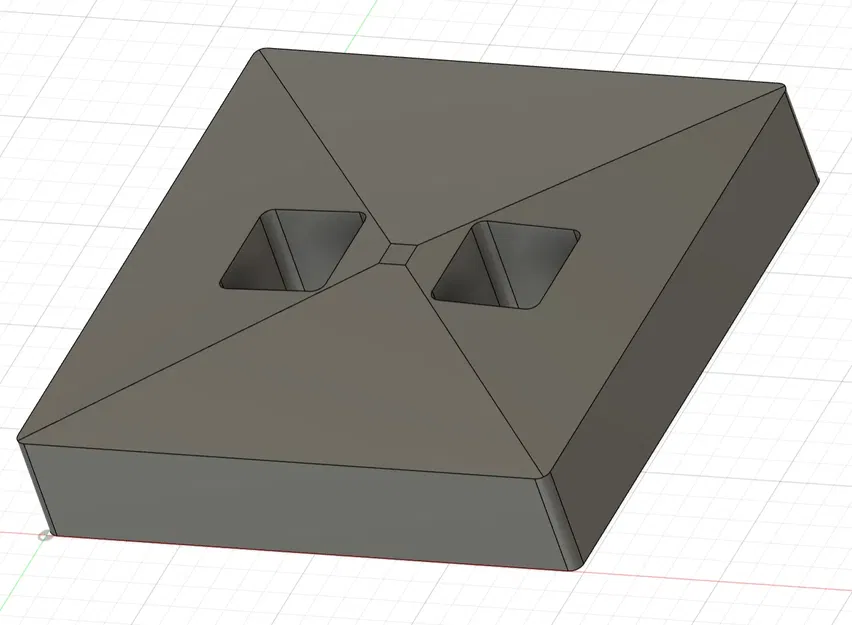 Nút vuông đơn giản cho trang phục với kích thước đa dạng - Image 2